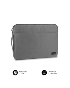 FUNDA PORTATIL SUBBLIM URBAN LAPTOP SLEEVE 13,3-14" GREY