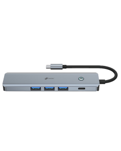 LEOTEC DOCKING STATION 6-1 1USB-C PD100 POWER&DATOS 3USB3.0 1HDMI 4K 30HZ