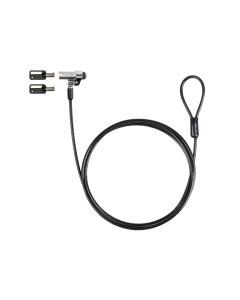 CABLE SEGURIDAD TOOQ NANO 2.5X6MM LLAVE PARA PORTATILES