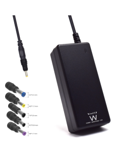CARGADOR PORTATIL EWENT 65W COMPATIBLE HP 5 CONECTORES