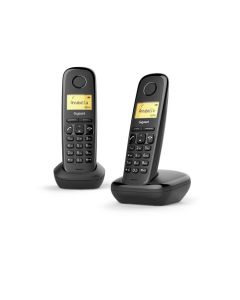 TELEFONO FIJO GIGASET A170 INALAMBRICO DUO NEGRO