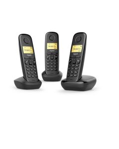 TELEFONO FIJO GIGASET A170 INALAMBRICO TRIO