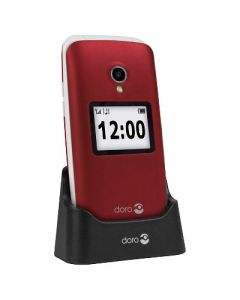 TELEFONO MOVIL SENIOR DORO 2424 2,4" 16MB 8MB ROJO T3MPX