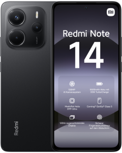 SMARTPHONE REDMI NOTE 14 4G 6GB/128GB NEGRO