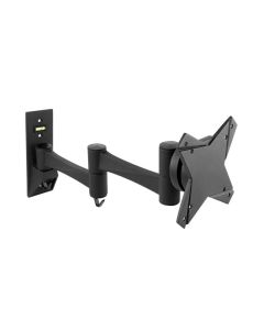 SOPORTE PARED TV LP2323TN-B 13-27 GIRA/INCLI (3 PIVOTES) NEGRO