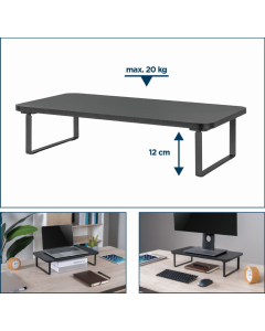 SOPORTE DE MONITOR GEMBIRD RECTANGULAR