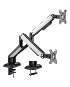 SOPORTE MONITOR AISENS MESA RGB GAMING CONTRAPESO MONITOR(3 PIV 2 BRAZOS)17"-32"