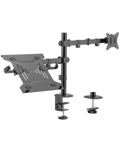 SOPORTE MONITOR EWENT MONITOR 8kG HASTA 34" Y PORTATIL 15.6"