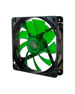 VENTILADOR CAJA NOX COOL FAN LED 120MM NEGRO LED VERDE