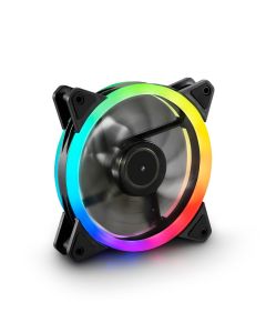 VENTILADOR CAJA SHARKOON SHARK BLADES FAN 120X120X 25,5 MM RGB LED