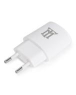 CARGADOR USB MAILLON PARED BASIC 2,1A BLANCO 1 CONECTOR