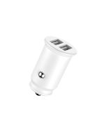ADAPTADOR DE COCHE ENJOY BLANCO 2 USB X 5V/24A