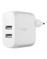 ADAPTADOR DE CORRIENTE BELKIN BLANCO 2x USB/ A