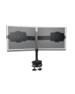 ACCESORIO ESCRITORIO DIGITUS SOPORTE PARA 2 MONITORES CARGA MAXIMA 15kg NEGRO