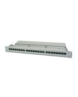 PATCH PANEL DIGITUS CAT6 CLASE E SIN APANTALLAR 12PUERTOS RJ45 1U RACK NEGRO