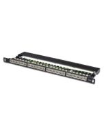 PATCH PANEL DIGITUS CAT6 CLASE E 24 PUERTOS RJ45 8P8C LSA 0,5U