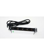 REGLETA MONOLYTH 10" 4 TOMAS S/INTERRUPTOR