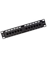 PATCH PANEL MONOLYTH 12 PUERTOS 10" UTP CAT.6