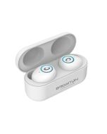 AURICULARES BRIGMTON BML 16 BLANCO, MICROFONO BLUETOOTH CON BASE CARGA