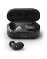 AURICULARES BELKIN SOUNDFORM NEGRO BLUETOOTH CON BASE DE CARGA