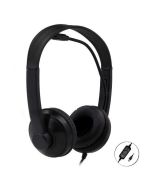 AURICULARES NILOX MICROFONO CONTROL VOL NEGRO ALAMBRICO CONEXION USB
