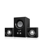 ALTAVOZ GENIUS SW2.1 375 12W ALAMBRICO NEGRO