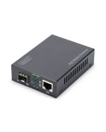 CONVERSOR DE MEDIOS DIGITUS POE SFP 10/100/1000 BASE-T A SFP 30 W
