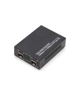 CONVERSOR DE MEDIOS DIGITUS 1.25GBPS MULTIMODO A MONOMODO SFP A SFP