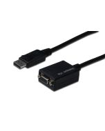 CONVERSOR DIGITUS DISPLAYPORT DP - HD15 M/H 0,15M DP 1.2 CE SW
