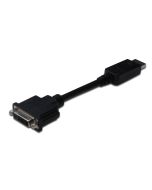 CONVERSOR DIGITUS DisplayPort DP - DVI (24+5) M/H 0,15m DP 1.1a CE sw
