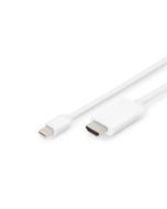 CONVERSOR DIGITUS VIDEO DISPLAYPORT MINI DP-HDMI 3M HDMI 2.0 4K 60HZ CE