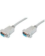 CABLE DIGITUS D-SUB9 H/H 1,8M CUBIERTAS BE