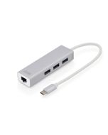 CONVERSOR HUB DIGITUS USB RJ-45 GIGABIT 3X USB 3.0 TIPO C 3 PUERTOS USB A/H