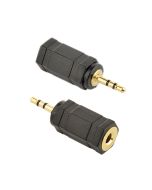 ADAPTADOR GEMBIRD AUDIO 3,5MM HEMBRA A 2,5MM MACHO