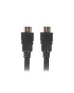 CABLE HDMI LANBERG MACHO/MACHO V1.4 ALTA VELOCIDAD 0.5M NEGRO