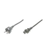 CABLE ALIMENTACION DIGITUS CEE 7/7 (TIPO F) - C5 M/H 1,2M H05 VV-F3G 0,75MM