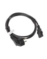 CABLE DE ALIMENTACION LANBERG SCHUKO CEE 7/7 A IEC320 C13 1.8M