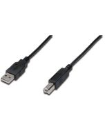 CABLE DIGITUS USB, TIPO A - B M/M 1.8M USB 2.0 SUITABLE SW