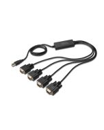 CABLE DIGITUS 1.5M USB 2.0 a cable RS232*4 Chipset FT4232H