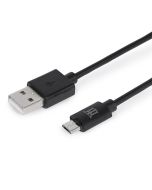 CABLE MAILLON BASIC MICRO USB 2.4 NEGRO 1M
