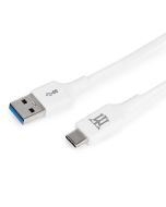 CABLE MAILLON BASIC TIPO C 3.0 BLANCO 1M