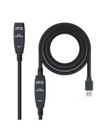 CABLE USB 3.0 NANOCABLE PROLONGADOR, C/A A/M-A/H 15M