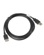 CABLE ALARGADOR LANBERG USB 2.0 MACHO HEMBRA 1.8M NEGRO