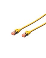 CABLE DIGITUS S-FTP CAT 6 CU LSZH AWG 27/7 LENGHT 1M 10 PCS AMARILLO