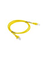 LATIGUILLO LANBERG CAT.5E UTP 1M AMARILLO