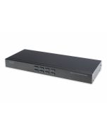 KVM DIGITUS CONMUTADOR 8 PUERTOS 1 USUARIO 8 PC 1 MODULO PC