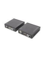 KIT EXTENSOR DIGITUS 4K HDMI KVM HDBASET 70M CABLE RED
