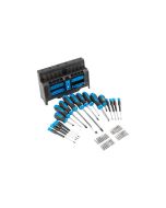 SET DESTORNILLADORES LANBERG Y PUNTAS 50 PIEZAS IMANTADAS
