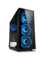 CAJA SHARKOON TG4 BLUE ATX 2XUSB3.0 SIN FUENTE