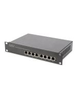 SWITCH DIGITUS RJ45 GB 10/100/1000 MBPS 8 PUERTOS 10" RACK